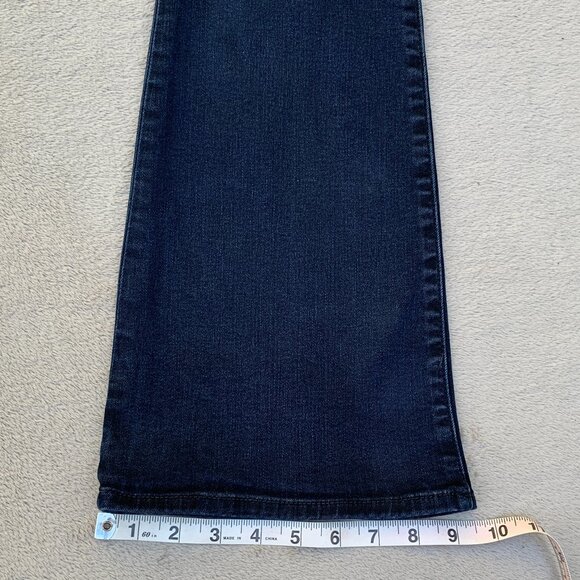 Gap 1969 High Rise Resolution Skinny Flare Jeans Sz27 - Picture 9 of 16